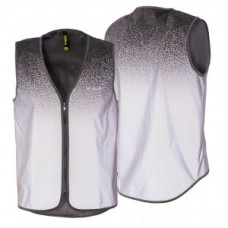 Safety vest Wowow Storm - fully reflect. light grey size XXXL