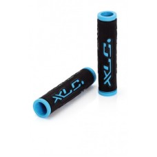 XLC Bar Grips Dual Colour - fekete / kék 125 mm