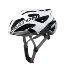 Helmet Cratoni C-Bolt (Road) - size L/XL (59-62cm) white/black gloss