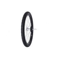Wheel 20"cpl.w.tyre right per pc - for XLC/535/737/Kid1+2 w. thru-axle08-12
