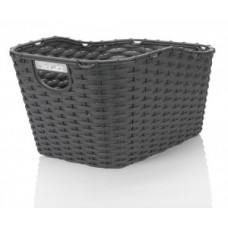 XLC polyrattan basket carry more - for XLC system luggage carrier black
