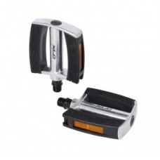XLC City/Comfort pedal PD-C21 - Alloy sandblock silver/black