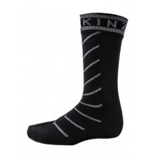 Socks SealSkinz S.Thin Pro Mid Hydrost. - s. M (39-428) fekete / szürke vízálló