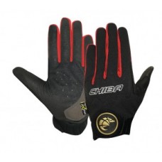 Gloves Chiba Threesixty Pro long - size S / 7 black/red