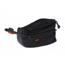 Saddle bag KLICKfix Contour Mudguard - black 4.5l incl. Contour adapter