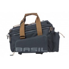 Carrier bag Basil Miles MIK XLPro - black slate waterproof 9-36l