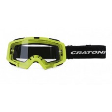 MTB glasses Cratoni C-Dirttrack - lime gloss transparent lenses