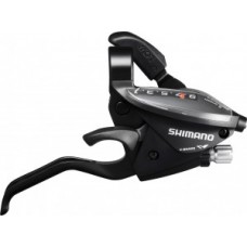 S+B lever Shimano ST-EF 510 2-finger - 9 sebesség jobbra, V-Brake, 2050mm, fekete