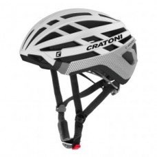 Helmet Cratoni C-Vento (Gravel) - size S/M (52-57cm) white/black matt