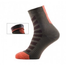Socks  SealSkinz MTB Ankle w. Hydrostop - XL méret (47-49) olaj / narancs vízálló