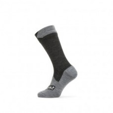Socks SealSkinz Raynham - black/grey size XL