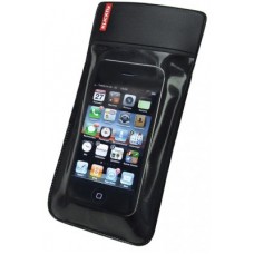 Phone Bag Klickfix with adapter - transzp./fekete w. forgatható tengelykapcsoló