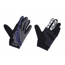 XLC full finger gloves Enduro - blue/grey size S