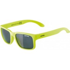 Sunglasses Alpina Mitzo - frame neon yellow lenses black mirror.S3