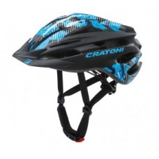 Helmet Cratoni Pacer (MTB) - size XS/S (49-55cm) black/blue matt
