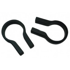 Clamps KLICKfix for handlebar adapter - black  22-26mm poly bag of 10 pcs