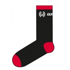 Socks WINORA JOY - black/red size L/XL