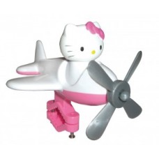 Handel bar plane Hello Kitty - fehér / rózsaszín motívummal