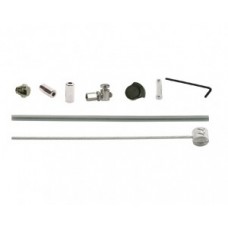 XLC brake cable kit f. roller brakes - 1 700/2 350mm 1 nipple silver