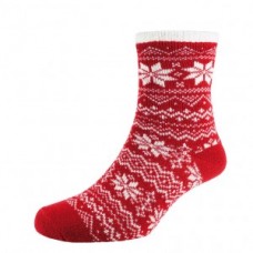 Socks Heat²  Deluxe Cabin - women red/white  size 35-42