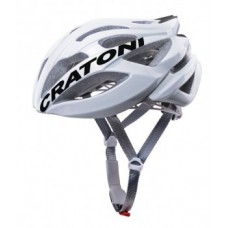 Helmet Cratoni C-Bolt (Road) - size  L/XL (59-62cm) white/black glossy