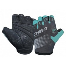 Short-finger gloves Chiba Solar - size XS / 6 turquoise