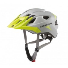 Helmet Cratoni AllRide (MTB) - size Uni (53-59cm) grey/lime matt