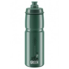 Bottle Elite Jet Green - 750ml dark green/white organic plastic