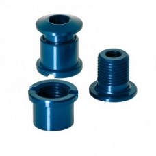 XLC chain ring screw - 5db készlet, kék