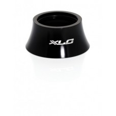 XLC A-Head Spacer - 18 mm, kúpos formában, fekete