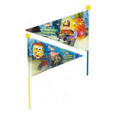 Safety pennant Sponge Bob - 2 db