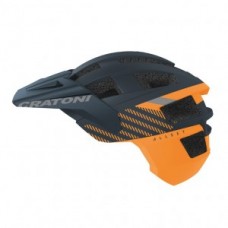 Helmet Cratoni AllSet Pro Jr. - size uni (52-57cm) black/orange matt