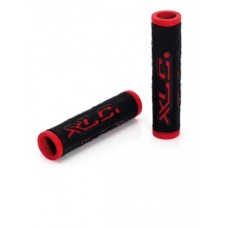 XLC Bar Grips Dual Colour - fekete / piros 125 mm