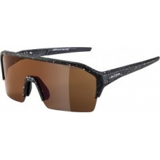 Sunglasses Alpina Ram HR HM+ - frame black blur matt lenses red mirror