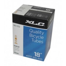 XLC inner tube - 18 x 1,75 / 2,125 37 / 50-355 / 400 DV 32 mm