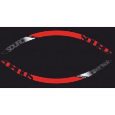 Yamaha rims decor 27,5" - black/red/grey/white