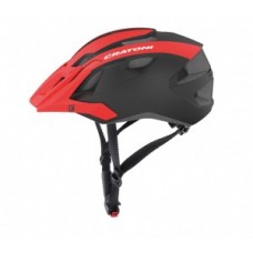 Helmet Cratoni AllRide (MTB) - size Uni (53-59cm) red/black matt
