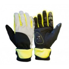 Gloves Dark 4.0 Wowow reflective - szürke / fekete / sárga sz. XL