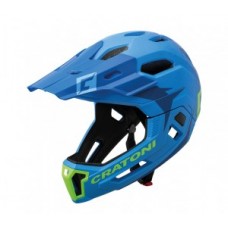 Helmet Cratoni C-Maniac 2.0MX (MTB) - size L/XL (58-61cm) blue/lime matt