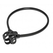 Cable lock Trecolor 75 cm Ø 12mm - KS 222/75/12 FIXXGO fekete