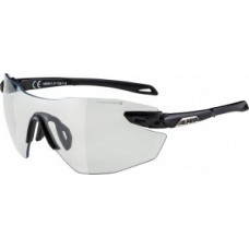 Sunglasses Alpina Five Shild RL VL+ - frame black matt lenses black