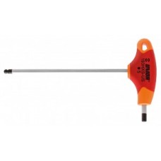 T-handle ball-end hex wrench Unior - red T-handle 3mm 193HXS-US