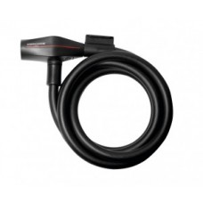 Spiral cable lock Trelock 180cm Ø 12 mm - SK 312/180 black w. mount ZK 234