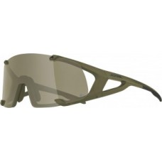 Sunglasses Alpina Hawkeye Q-Lite - fra.olive matt glass silver mirror cat.3