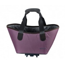Racktime System shopping bag Agnetha - purple incl. Snapit adapter