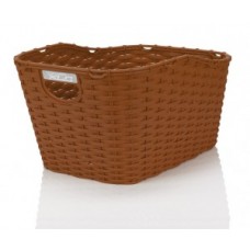 XLC Polyrattan basket carry more - for carry more carriers brown