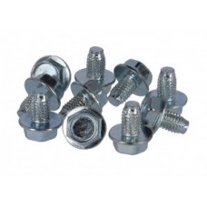 Tapping screw for chainguard - bag w. 10 pieces hexagonal M5 x 8mm