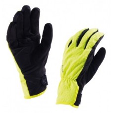 Gloves SealSkinz All Weather women - Ciklus fekete / neon sárga XL méret (9)