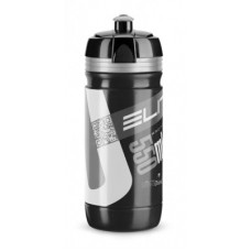 Drinking bottel Elite Corsa - 550ml, fekete, Logo ezüst