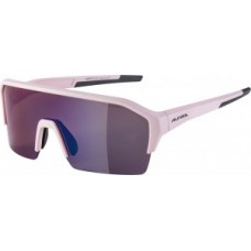 Sunglasses Alpina Ram HR HM+ - frame light-rose matt lenses blue mirror